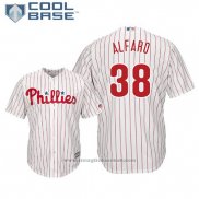 Maglia Baseball Uomo Philadelphia Phillies Jorge Alfaro Cool Base Home Bianco