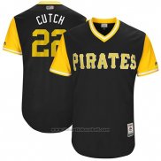 Maglia Baseball Uomo Pittsburgh Pirates 2017 Little League World Series Andrew Mccutchen Nero