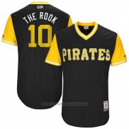 Maglia Baseball Uomo Pittsburgh Pirates 2017 Little League World Series Jordy Mercer Nero