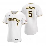 Maglia Baseball Uomo Pittsburgh Pirates Guillermo Heredia Autentico Primera Bianco