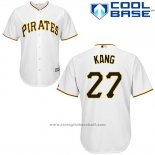 Maglia Baseball Uomo Pittsburgh Pirates Jung Ho Kang Bianco Cool Base