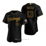 Maglia Baseball Uomo Pittsburgh Pirates Ke'bryan Hayes Autentico Alternato Nero