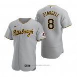 Maglia Baseball Uomo Pittsburgh Pirates Willie Stargell Autentico Road Grigio