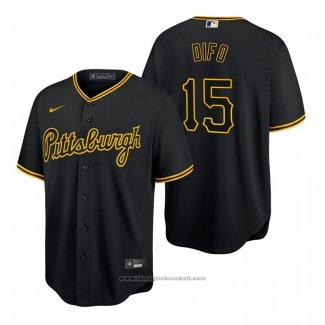 Maglia Baseball Uomo Pittsburgh Pirates Wilmer Difo Replica Nero