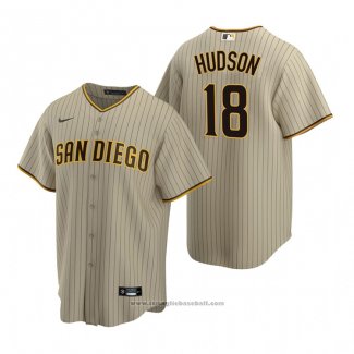 Maglia Baseball Uomo San Diego Padres Daniel Hudson Replica Alternato Marrone