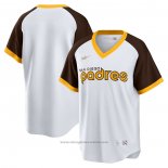 Maglia Baseball Uomo San Diego Padres Home Cooperstown Collection Bianco