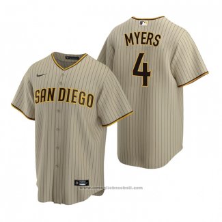 Maglia Baseball Uomo San Diego Padres Wil Myers Replica Alternato Marrone