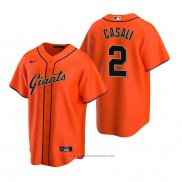 Maglia Baseball Uomo San Francisco Giants Curt Casali Replica Alternato Arancione