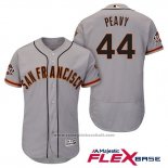 Maglia Baseball Uomo San Francisco Giants Jake Peavy Grigio Flex Base