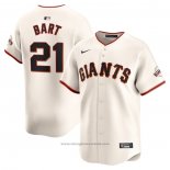 Maglia Baseball Uomo San Francisco Giants Joey Bart Home Limited Crema