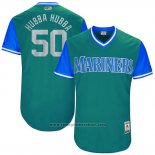 Maglia Baseball Uomo Seattle Mariners 2017 Little League World Series Nick Vincent Verde