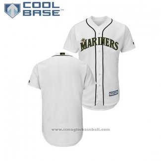 Maglia Baseball Uomo Seattle Mariners 2018 Memorial Day Cool Base Bianco