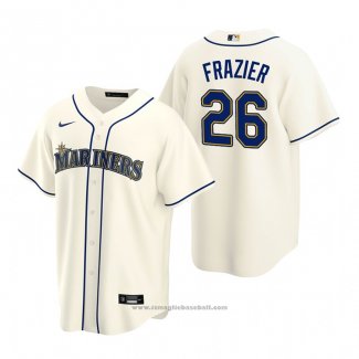 Maglia Baseball Uomo Seattle Mariners Adam Frazier Replica Alternato Crema