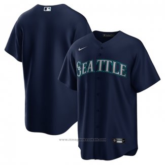 Maglia Baseball Uomo Seattle Mariners Alternato Replica Blu