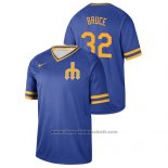 Maglia Baseball Uomo Seattle Mariners Jay Bruce Cooperstown Collection Legend Blu
