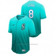 Maglia Baseball Uomo Seattle Mariners Mike Leake Fade Autentico Verde