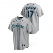 Maglia Baseball Uomo Seattle Mariners Mitch Haniger Replica Road Grigio