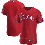 Maglia Baseball Uomo Texas Rangers Alternato Autentico Rosso