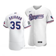 Maglia Baseball Uomo Texas Rangers Kohei Arihara Autentico Primera Bianco