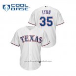 Maglia Baseball Uomo Texas Rangers Lance Lynn Cool Base Bianco