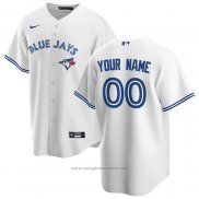 Maglia Baseball Uomo Toronto Blue Jays Personalizzate Replica Home Bianco