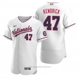 Maglia Baseball Uomo Washington Nationals Howie Kendrick Autentico 2020 Alternato Bianco