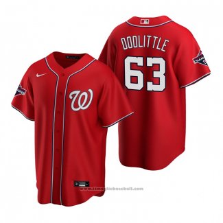 Maglia Baseball Uomo Washington Nationals Sean Doolittle Replica Rosso