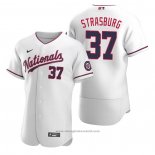 Maglia Baseball Uomo Washington Nationals Stephen Strasburg Autentico 2020 Alternato Bianco