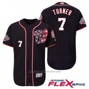 Maglia Baseball Uomo Washington Nationals Trea Turner Blu 2018 All Star Flex Base