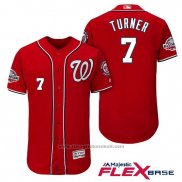 Maglia Baseball Uomo Washington Nationals Trea Turner Scarlet 2018 All Star Alternato Flex Base