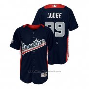 Maglia Baseball Bambino All Star Aaron Judge 2018 Home Run Derby American League Blu