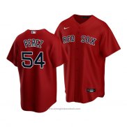 Maglia Baseball Bambino Boston Red Sox Martin Perez Replica Alternato 2020 Rosso