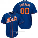Maglia Baseball Bambino New York Mets Personalizzate Blu