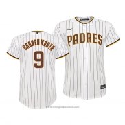 Maglia Baseball Bambino San Diego Padres Jake Cronenworth Replica Home Bianco