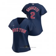 Maglia Baseball Donna Boston Red Sox Xander Bogaerts 2020 Replica Alternato Blu