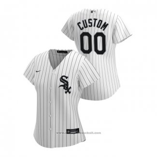 Maglia Baseball Donna Chicago White Sox Personalizzate 2020 Replica Home Bianco