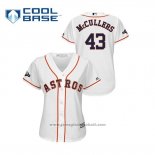 Maglia Baseball Donna Houston Astros Lance Mccullers 2019 Postseason Cool Base Bianco