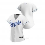 Maglia Baseball Donna Kansas City Royals Replica 2020 Home Bianco
