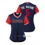 Maglia Baseball Donna Los Angeles Angels Albert Pujols 2018 LLWS Players Weekend The Machine Blu