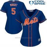 Maglia Baseball Donna New York Mets David Wright Cool Base Blu