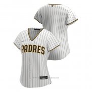 Maglia Baseball Donna San Diego Padres Replica 2020 Home Bianco