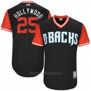 Maglia Baseball Uomo Arizona Diamondbacks 2017 Little League World Series 25 Archie Bradley Nero