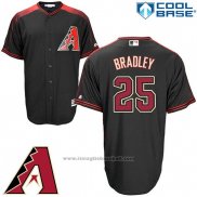 Maglia Baseball Uomo Arizona Diamondbacks 25 Archie Bradley Nero Cool Base