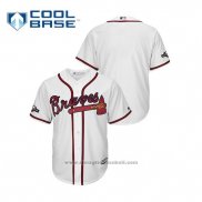 Maglia Baseball Uomo Atlanta Braves 2019 Postseason Cool Base Bianco