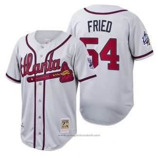 Maglia Baseball Uomo Atlanta Braves Max Fried Cooperstown Collection Autentico Bianco