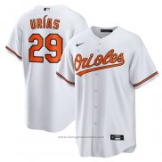 Maglia Baseball Uomo Baltimore Orioles Ramon Urias Home Replica Bianco