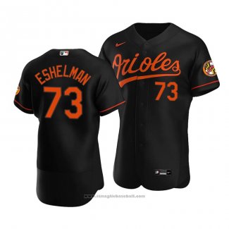 Maglia Baseball Uomo Baltimore Orioles Thomas Eshelman Autentico Alternato Nero