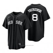 Maglia Baseball Uomo Boston Red Sox Carl Yastrzemski Replica 2021 Nero