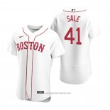 Maglia Baseball Uomo Boston Red Sox Chris Sale Autentico 2020 Alternato Bianco