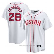 Maglia Baseball Uomo Boston Red Sox J.d. Martinez 2021 Bianco